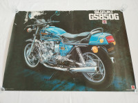 ORIGINALNI PLAKAT POSTER SUZUKI GS 850G iz 1979. godine 102x73cm