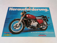 POSTER HONDA GOLD WING GL 1000 iz 1980-ih godina