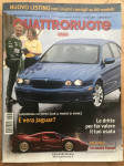 Quattroruote 6/01 pilot F1 testira X-type +360 vs 911 vs Z8 +Exige +M3