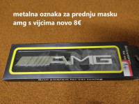 metalna oznaka amg za prednju masku novo