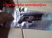 r line oznaka samoljepljiva novo