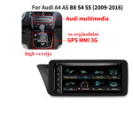 Autoradio Android Audi A4, A5, B8, S4, S5 (09-16) high verzija