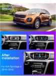 KIA SPORTAGE 2015-2018 MULTIMEDIA ANDROID 9" GPS RADAR