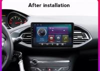 PEUGEOT 308 MULTIMEDIA ANDROID INFOTAINMENT 9"GPS CAR PLAY 2013-2017