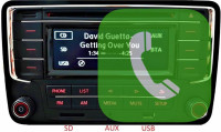 VW radio Golf,Caddy,Passat,Polo,T6 ORIGINAL TELEFON, USB, SD
