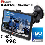 •••7" INČNE PREMIUM KAMIONSKE NAVIGACIJE iGO®PRIMO 2024g•••