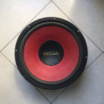 Tornado I-AGW 1250 subwoofer, 350/390 mm (14/16"), 4 Ohma