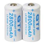 BATERIJA LITIJ-IONSKA CR123 3.7V 2800 mAh