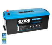 EXIDE DUAL AGM 60AH