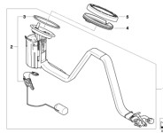 PUMPA GORIVA E60 E61 E63 E64 2.0D-3.5D NOVO OEM