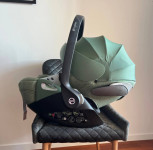 CYBEX Autosjedalica i-size 40-87 cm Cloud T Plus Platinum leaf green