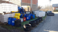 plastične i limene bačve / burad od 35-240 lit., IBC spremnici