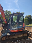 Kubota KX 080-4, 4 korpe + čekić