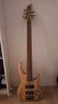 ESP LTD B205SM FL fretless petozičani bas