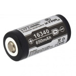 XTAR PUNJIVA BATERIJA LITIJ-IONSKA CR123 3.7V  650mAh