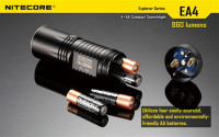 Nitecore EA4 (860 lumens) baterijska lampa - NOVO