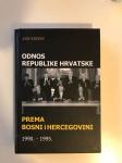 Josip Jurčević : Odnos Republike Hrvatske prema BiH 1990.-1995.