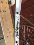 Campagnolo RECORD hubset low fiange - Rim GAMMA strada 36h