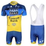 Biciklistički dres (hlače i majica) Saxo Bank