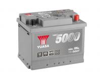 YUASA YBX5027 12V 65Ah 640A Silver High Performance Battery