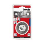KWB okrugla četka za bušilicu, čelik, 75 mm, gruba