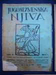 JUGOSLAVENSKA NJIVA - Časopis za umjetnost br. 1. 03.siječnja 1920.