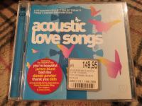 Acoustic love songs