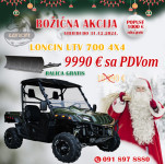 LONCIN UTV 700 4X4 TRAKTOR ALU VITLO KUKA BOŽIĆNA AKCIJA