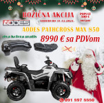 AODES PATHCROSS MAX 850 4x4 V-TWIN SERVO ALU LED VITLO BOŽIĆNA AKCIJA