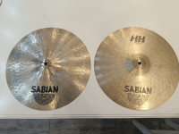 Sabian HH bright hats 14