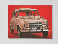 Magnet za frižider / Renault 4