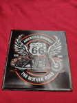 Metalna tabla - reklama - ROUTE 66