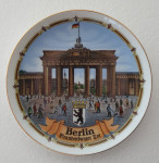 Theo Kühn dekorativni zidni tanjur 'Berlin'