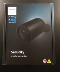 Nadzorna kamera PHILIPS Hue Secure, baterijska, crna