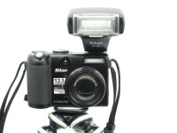 Nikon coolpix p5100 i SB 400