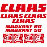 Zamjenske naljepnice za balirku Claas Markant 50