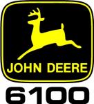 Zamjenske naljepnice za traktor John Deere 6100