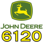 Zamjenske naljepnice za traktor John Deere 6120