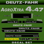 Zamjenske naljepnice za traktor Deutz Fahr AgroXtra 4.47