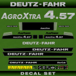 Zamjenske naljepnice za traktor Deutz Fahr AgroXtra 4.57