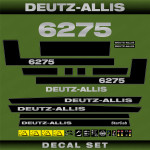 Zamjenske naljepnice za traktor Deutz Fahr Allis 6275