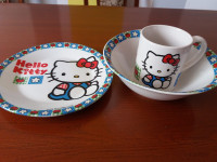 DJEČJI SET ZA JELO HELLO KITTY