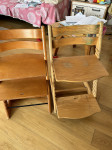 Stolica Stokke za djecu. Puno drvo. stabilna čvrsta i dosta težka :)