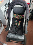 Kolica, sjedalica za bebu i torba