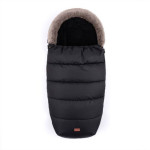 PETITE&MARS Footmuff Comfy 4 u 1 zimska vreća za kolica, Forever Black