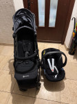 Ergobaby Metro+ kolica i Cybex Aton5 jaje