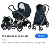 Peg perego 3u1 plus isofix baza za auto