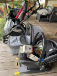 ODLIČAN SET - Peg Perego Book Pop Up s Isofix bazom i dodacima