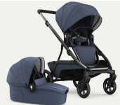 REDSBABY NUVO Single dječja kolica 2u1 Gun Metal, Blue Slate