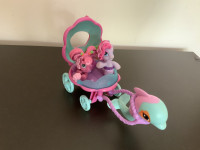 My little pony Mermaid Dolphin Carriage set